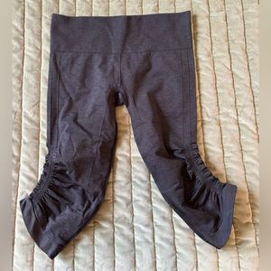 LULU LEMON CINCHED SIDE LEGGINGS
